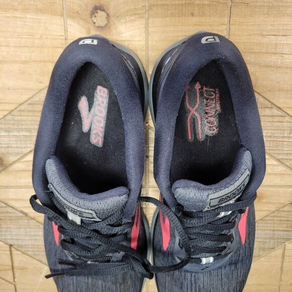 Brooks Pureflow 7 Womens Running Shoes Black Gray Red Athletic Sneakers‎ Size 9B - Picture 11 of 12